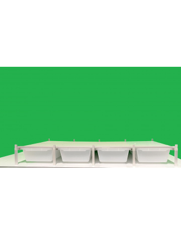 Rack Aluhobby RS1 - jedno poschodie