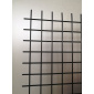 Sito, oko 30x30 sila drôtu 3mm (čierne zinkovanie s tŕňom)