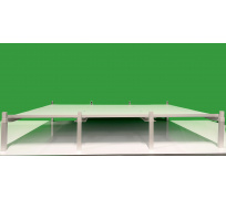 Rack Aluhobby BH02 - jedno poschodie