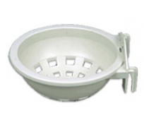 Hniezdna miska plastová malá, priemer 10cm s úchytom (N014)