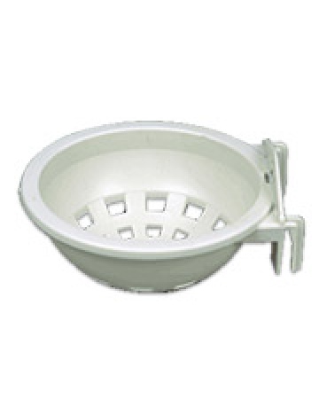 Hniezdna miska plastová malá, priemer 10cm s úchytom (N014)