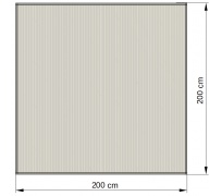 Hliníkový rám s výplňou 04 - polykarbonát 16mm