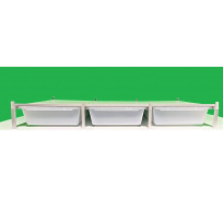 Rack Aluhobby RS02 - jedno poschodie