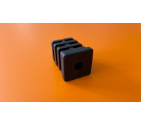 Zátka 30x30 - kovový závit M8