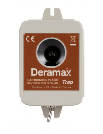 Ultrazvukový plašič pre mačky, psy a divé zvieratá (Deramax® - Trap)