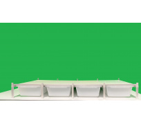Rack Aluhobby RS2 - jedno poschodie