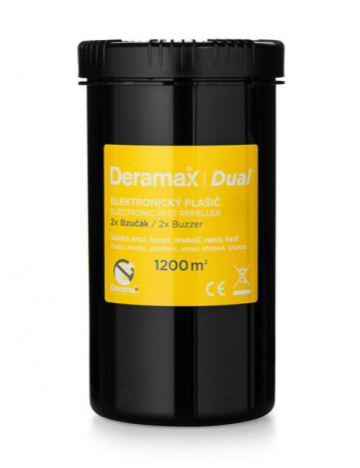 Vibračný plašič krtkov, hlodavcov, hrabošov, myší, potkanov a hadov (Deramax® - Dual)