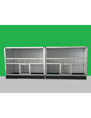 Dvojitá preletovacia klietka 01